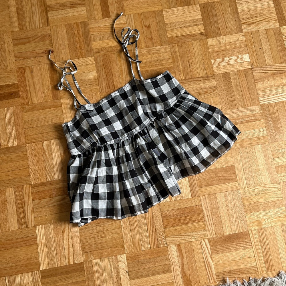Dex gingham camisole